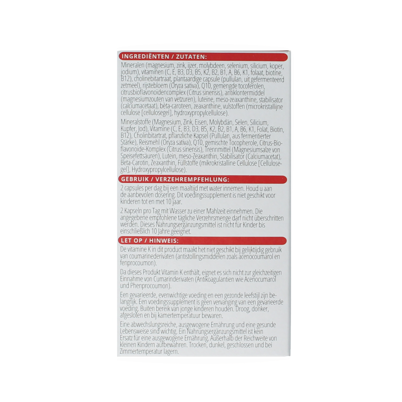 Vitals Elke dag capsules 60 Capsules