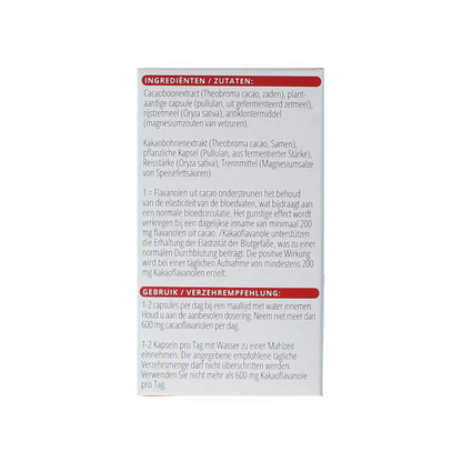 Vitals Cacaoflavanolen hf 60 Capsules
