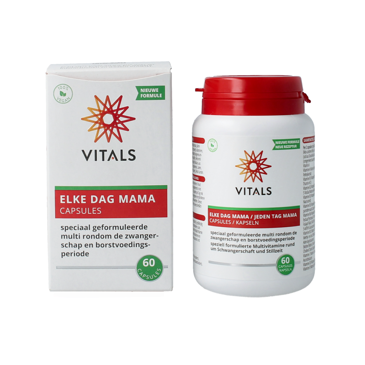 Vitals Elke dag mama 60.00 Capsules