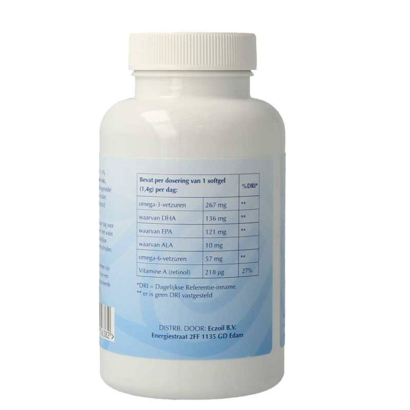 Eczoil Pijlstaartrogolie 60 Capsules