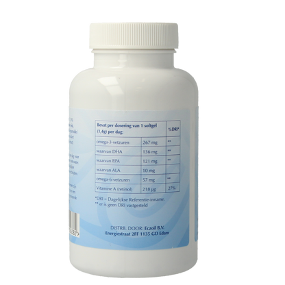 Eczoil Pijlstaartrogolie 60 Capsules