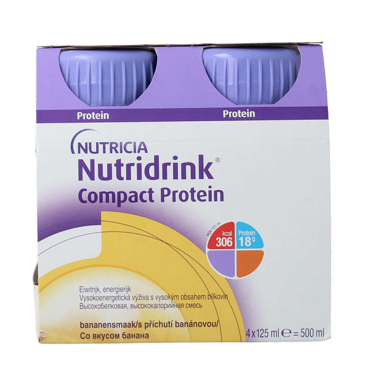 Nutricia Compact protein banaan 125 gram 4.00 Stuks