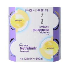 Nutridrink Compact vanille 125ml 4.00 Stuks
