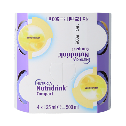 Nutridrink Compact vanille 125ml 4.00 Stuks