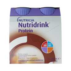 Nutridrink Protein chocola 200ml 4.00 Stuks