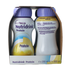 Nutridrink Protein vanille 200ml 4.00 Stuks