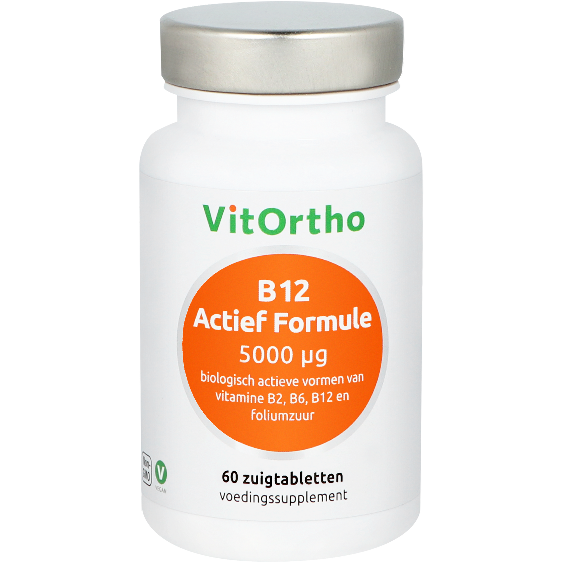 VitOrtho B12 actief formule 5000 mcg 60.00 Zuigtabletten