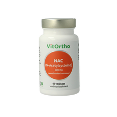 VitOrtho NAC N-Acetyl cysteine 500mg 60.00 Vegetarische capsules