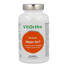 VitOrtho Meer in 1 vrouw 60.00 Tabletten