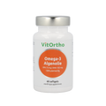 VitOrtho Omega-3 algenolie EPA 75mg DHA 150mg vegan 60.00 Vegetarische capsules