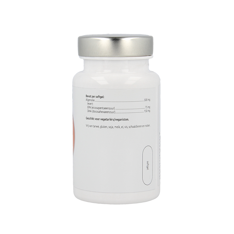 VitOrtho Omega-3 algenolie EPA 75mg DHA 150mg vegan 60 Vegetarische capsules