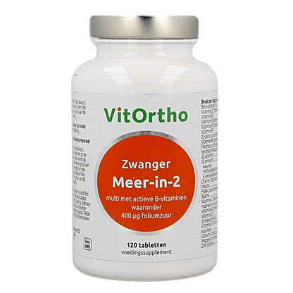 VitOrtho Meer in 2 zwanger 120 Tabletten