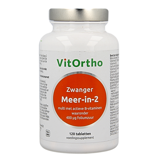 VitOrtho Meer in 2 zwanger 120 Tabletten