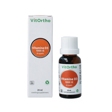 VitOrtho Vitamine D3 1000IE druppels 20.00 Milliliter