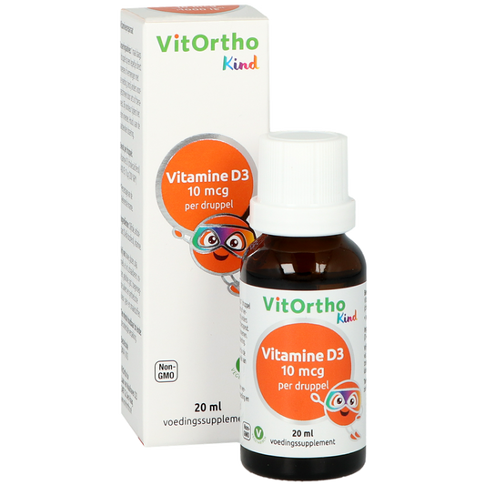 VitOrtho Vitamine D3 10mcg (Kind) 20.00 Milliliter