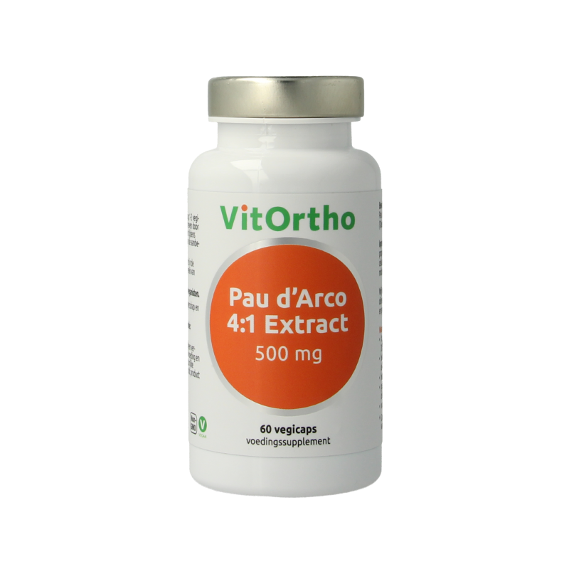 VitOrtho Pau d'arco extract 500mg 60 Vegetarische capsules