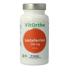 VitOrtho Lactoferrine 200 mg 60 Vegetarische capsules