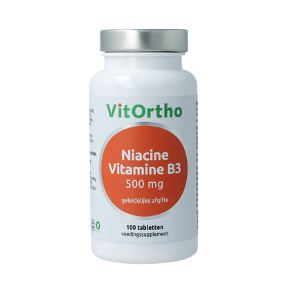 VitOrtho Niacine Vitamine B3 100.00 Tabletten