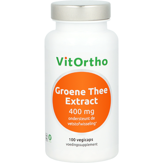 VitOrtho Groene thee extract 400 mg 100 Capsules
