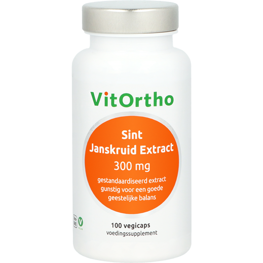 VitOrtho Sint Janskruid extract 300 mg 100 Vegetarische capsules