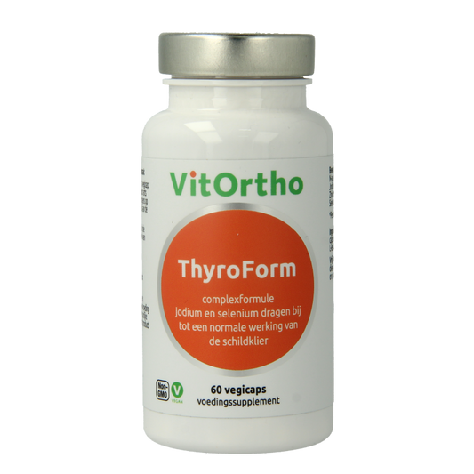 VitOrtho ThyroForm 60 Vegetarische capsules
