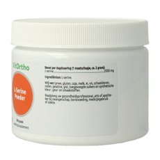 VitOrtho L-Serine poeder 200.00 Gram