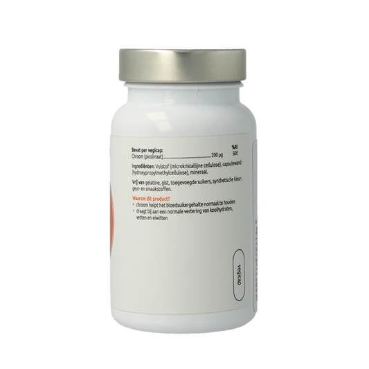 VitOrtho Chroom picolinaat 200mcg 60.00 Vegetarische capsules