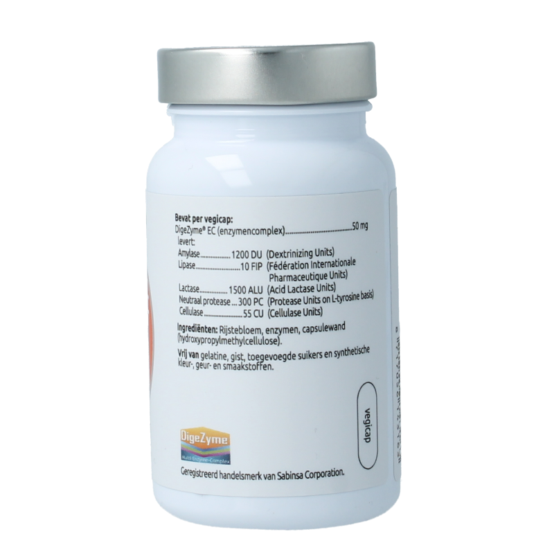 VitOrtho Digezyme 50mg 90 Vegetarische capsules