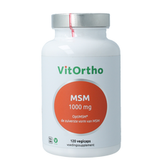 VitOrtho MSM 1000mg OptiMSM 120 Vegetarische capsules