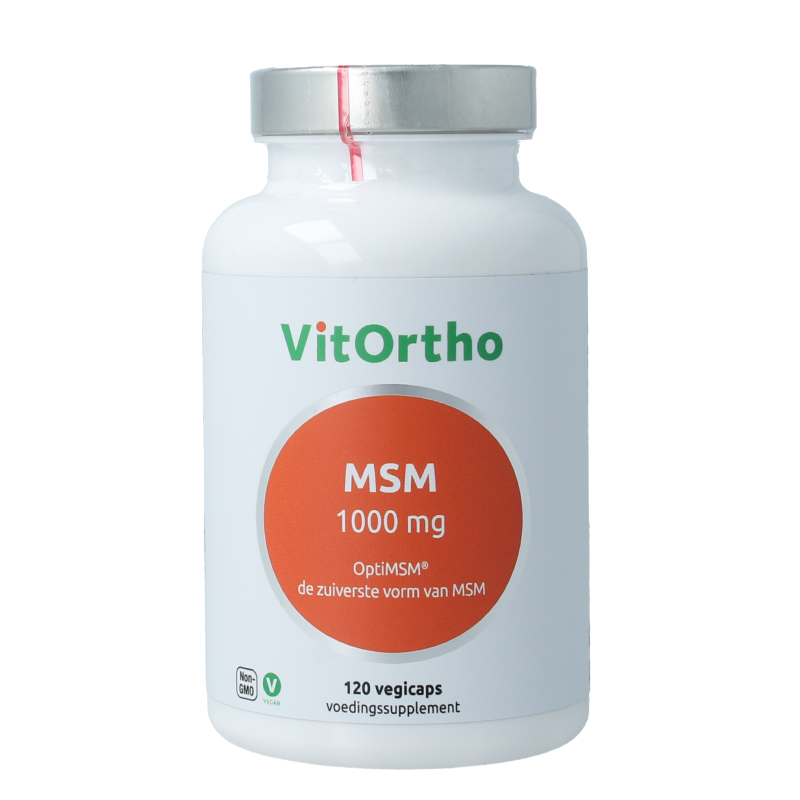VitOrtho MSM 1000mg OptiMSM 120 Vegetarische capsules