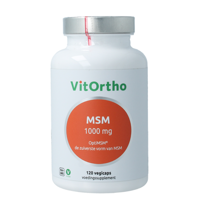 VitOrtho MSM 1000mg OptiMSM 120.00 Vegetarische capsules