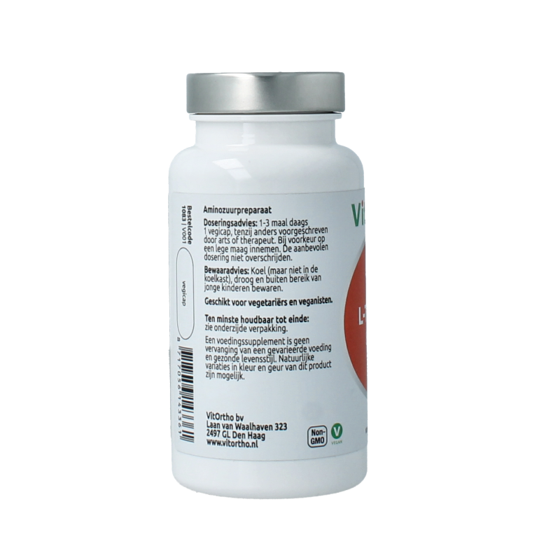 VitOrtho L-Tyrosine 500mg 60 Vegetarische capsules