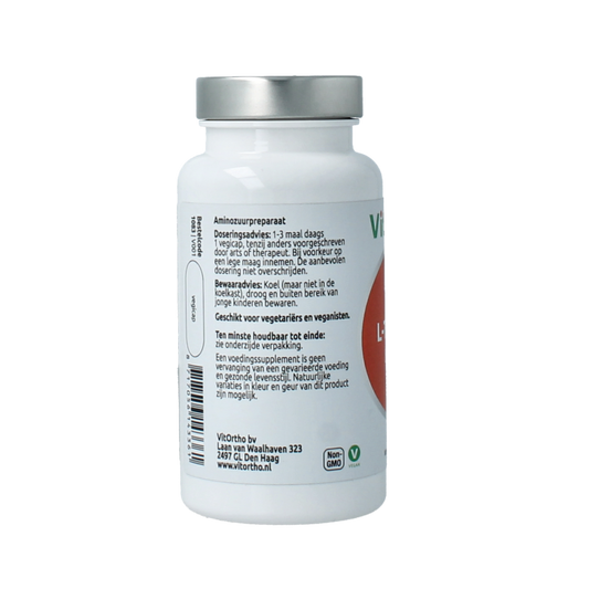 VitOrtho L-Tyrosine 500mg 60 Vegetarische capsules