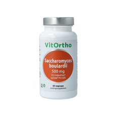 VitOrtho Saccharomyces boulardii 500mg 60.00 Vegetarische capsules
