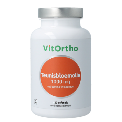 VitOrtho Teunisbloemolie 1000mg 120 Softgels