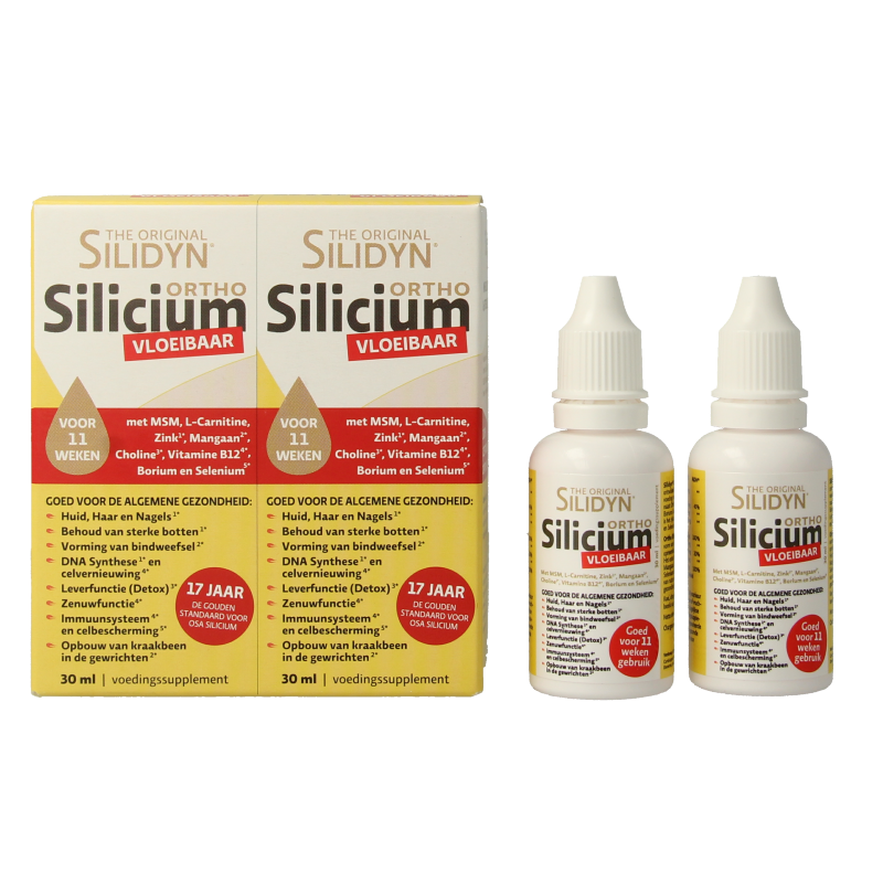 Silidyn Ortho silicium duoverpakking 2 x 30ml  60 Milliliter