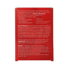 Care For Women Menopause 30 Capsules