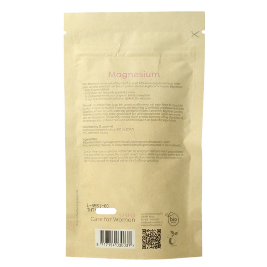 Care For Women Magnesium 60 Capsules