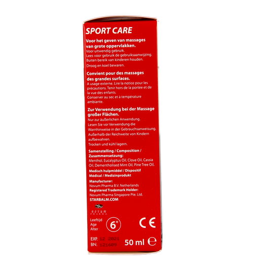 Star balm Massageolie 50.00 Milliliter