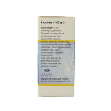 Gastrolyte O.R.S. rijst/banaan 6 Sachets
