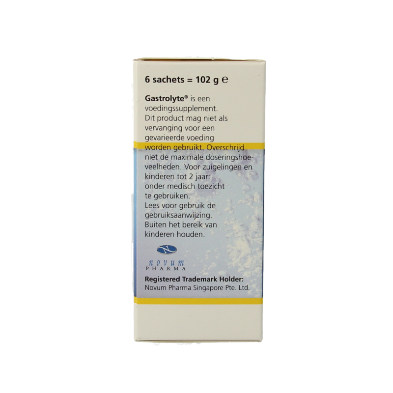 Gastrolyte O.R.S. rijst/banaan 6 Sachets