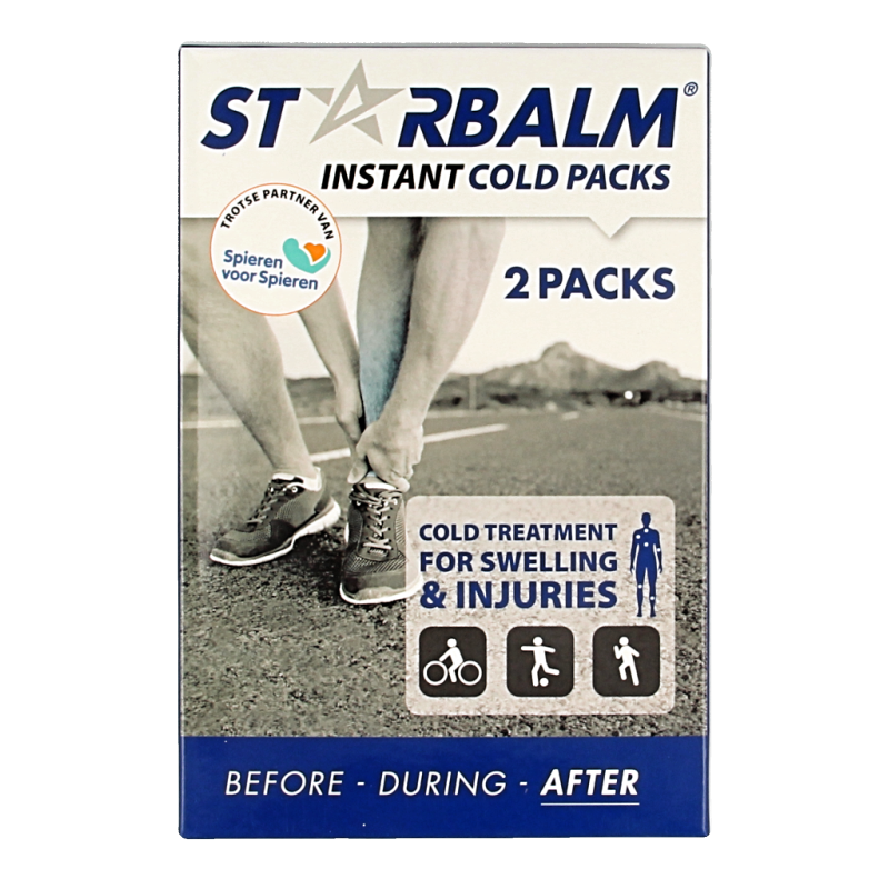 Star balm Fast cold pack 2 Stuks