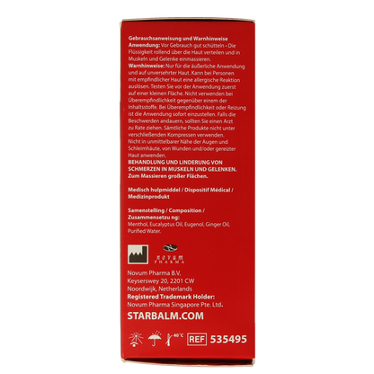 Star balm Roll on warm 75.00 Milliliter
