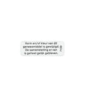 Spruyt Hillen Sticker vorm en/of kleur 1000.00 Stuks