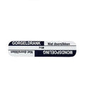 Spruyt Hillen Sticker gorgeldrank/mondspoel 1000 Stuks