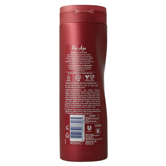 Dove Bodylotion pro age 400 Milliliter