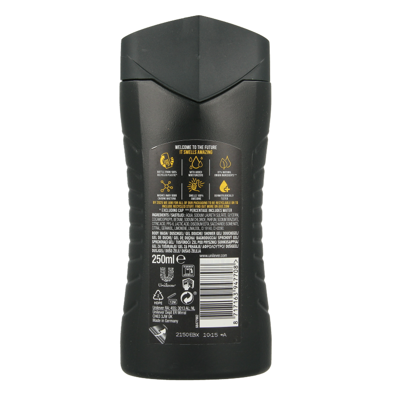 AXE Showergel wild green mojito & cederwood 250 Milliliter