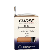 Emdee Sport tape 3.8cm x 10m huidkleur 1.00 Stuks