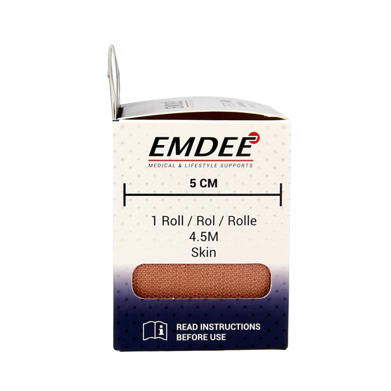 Emdee Easystretch tape 5cm x 4.5m 1 Stuks