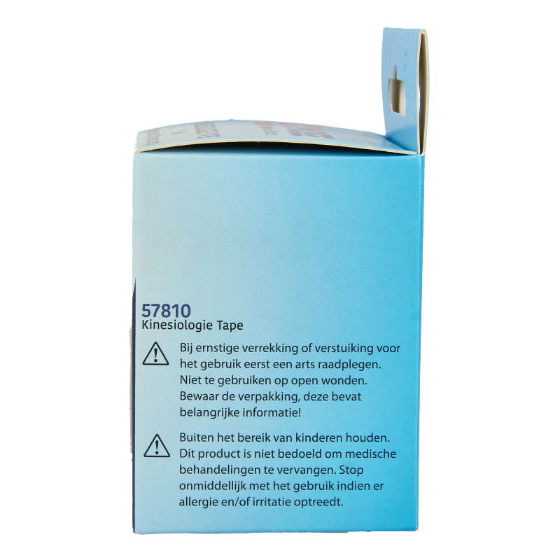 Emdee Kinesio tape zwart pre cut 1 Stuks